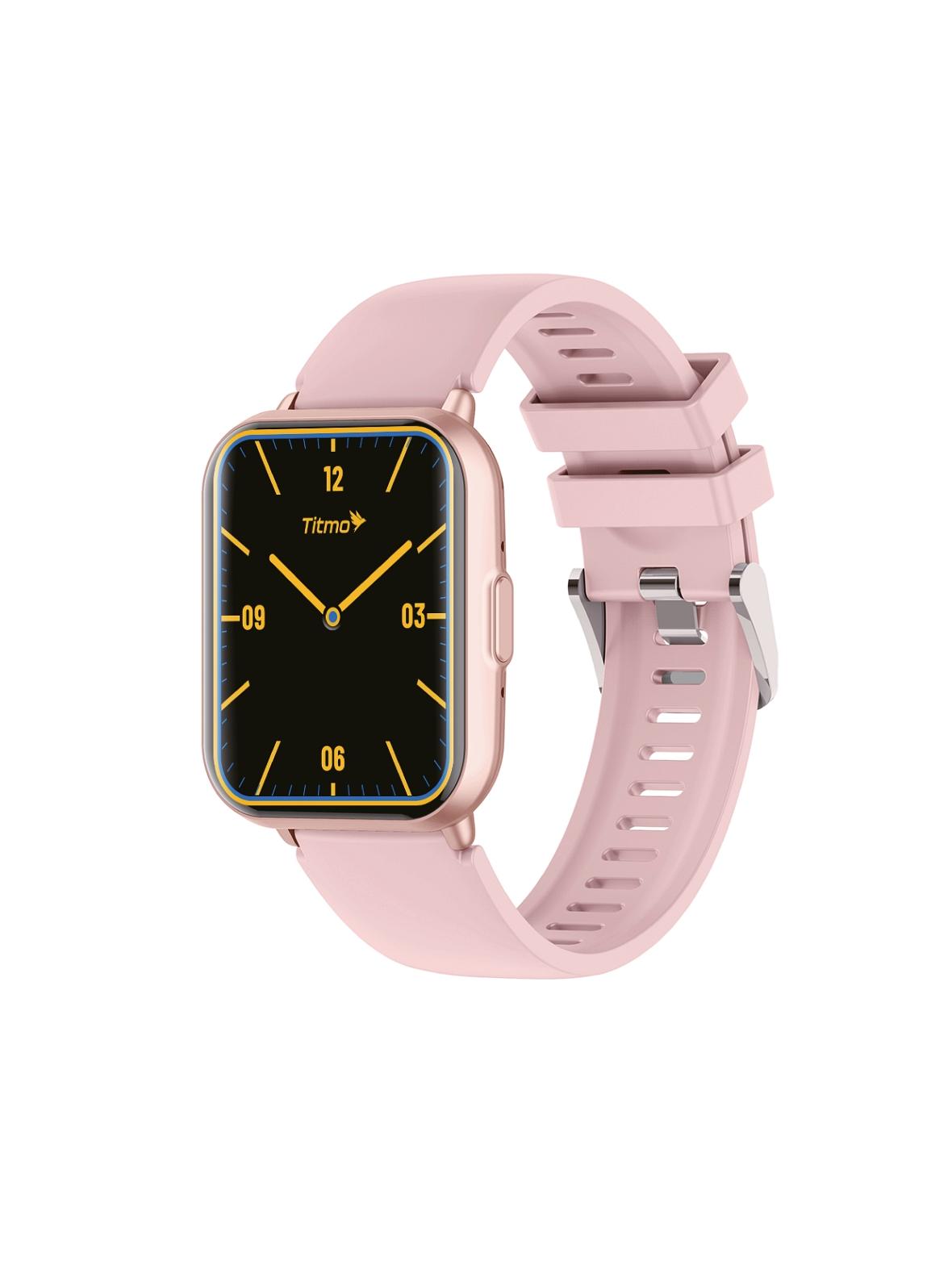 Smartwatch TITMO E-100 (TFT, bluetooth call) różowy 0INT