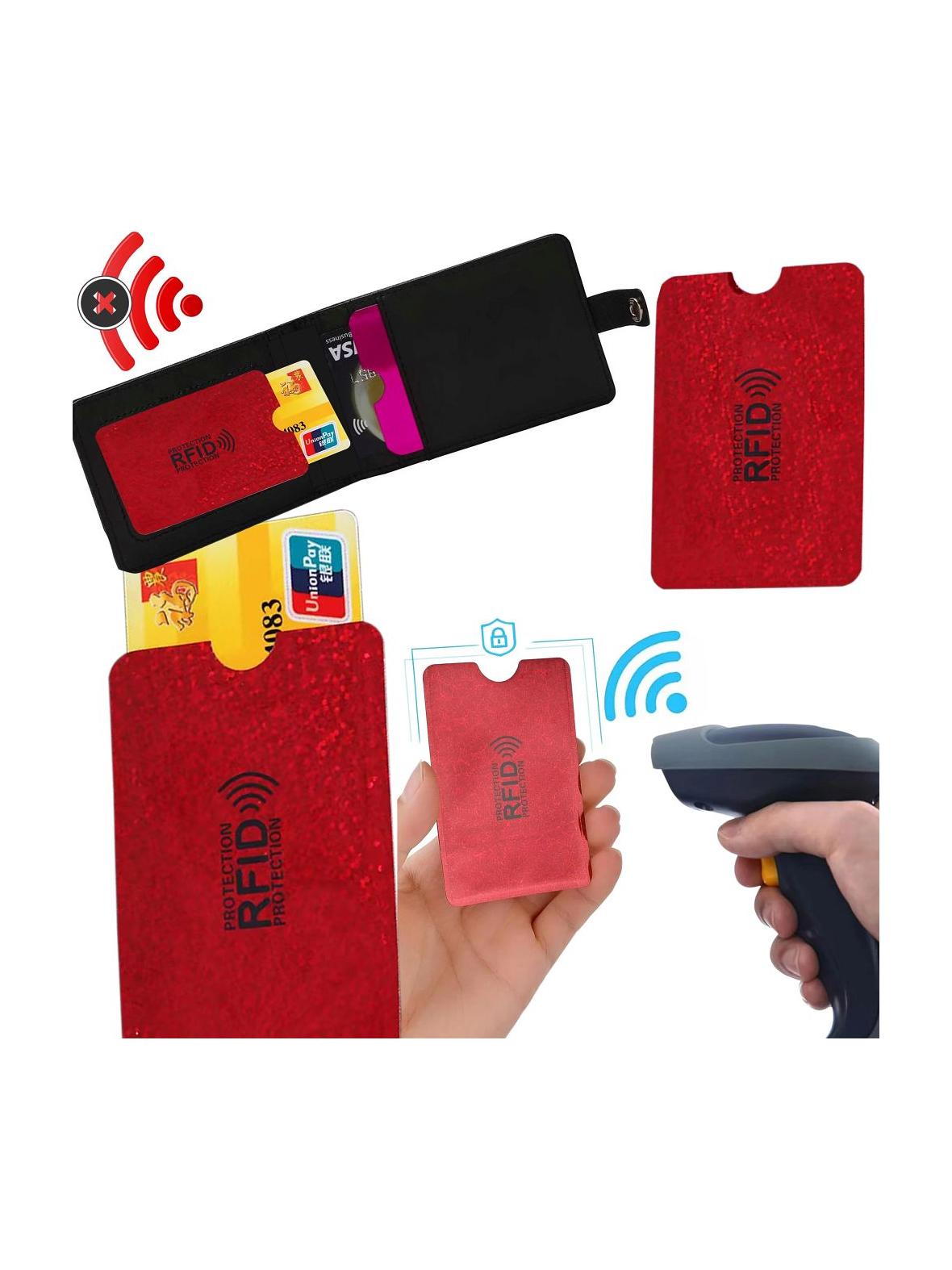 Etui ochronne antykradzieżowe RFID na karty płatnicze RC-K-1199