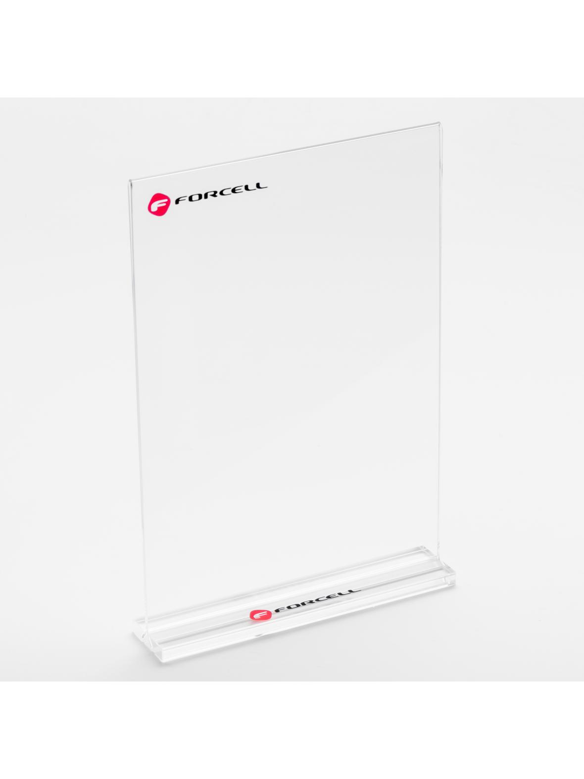 Stand reklamowy plexi Forcell