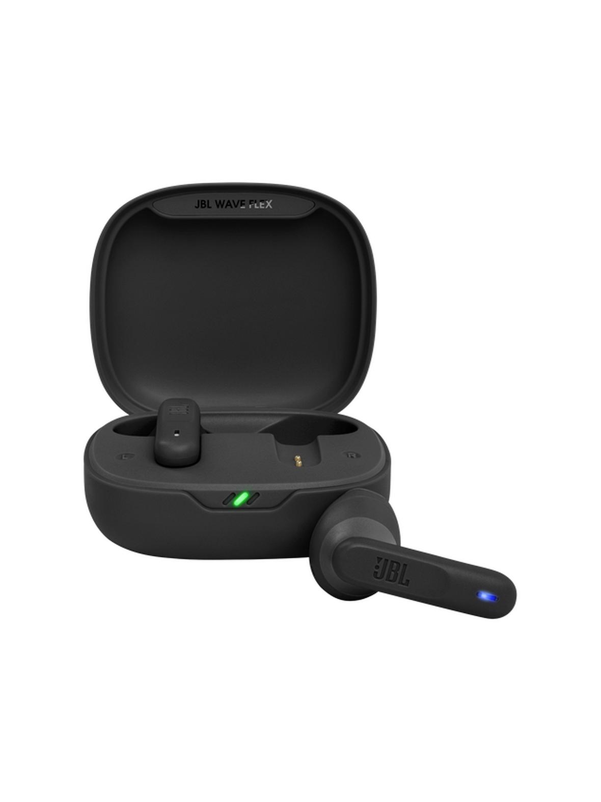 Słuchawki bezprzewodowe douszne JBL Wave Flex JBLWFLEXBLK czarne