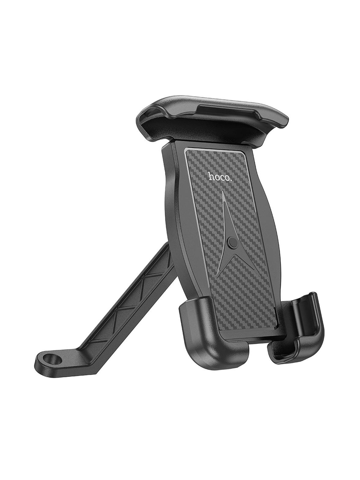 Uchwyt na telefon do motocykla Hoco na lusterko CA119 czarny