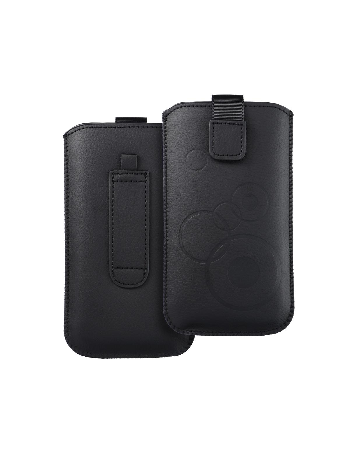 Futerał uniwersalny / wsuwka Deko - do Samsung Galaxy S6/S7/A5 2016/A5 2017/J5 2017/Huawei P8 2017/P10 Lite czarny