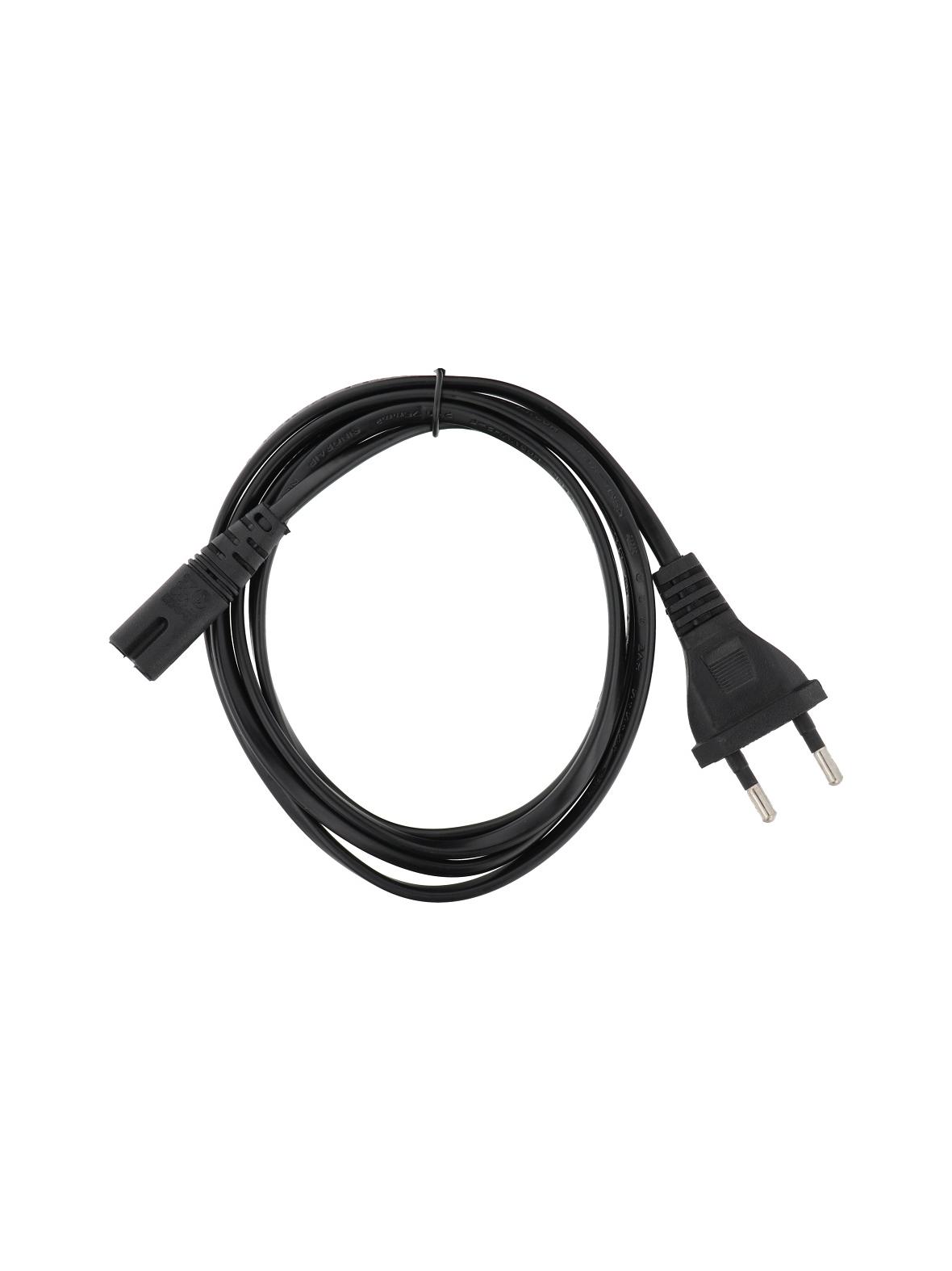 Kabel zasilający radiowy (2pin) 1,5 m czarny