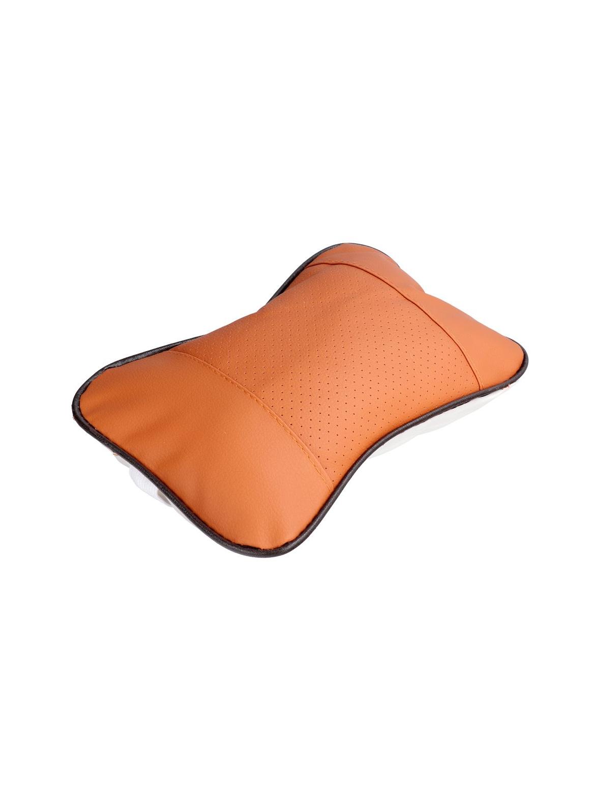 Poduszka na zagłówek do samochodu brązowa