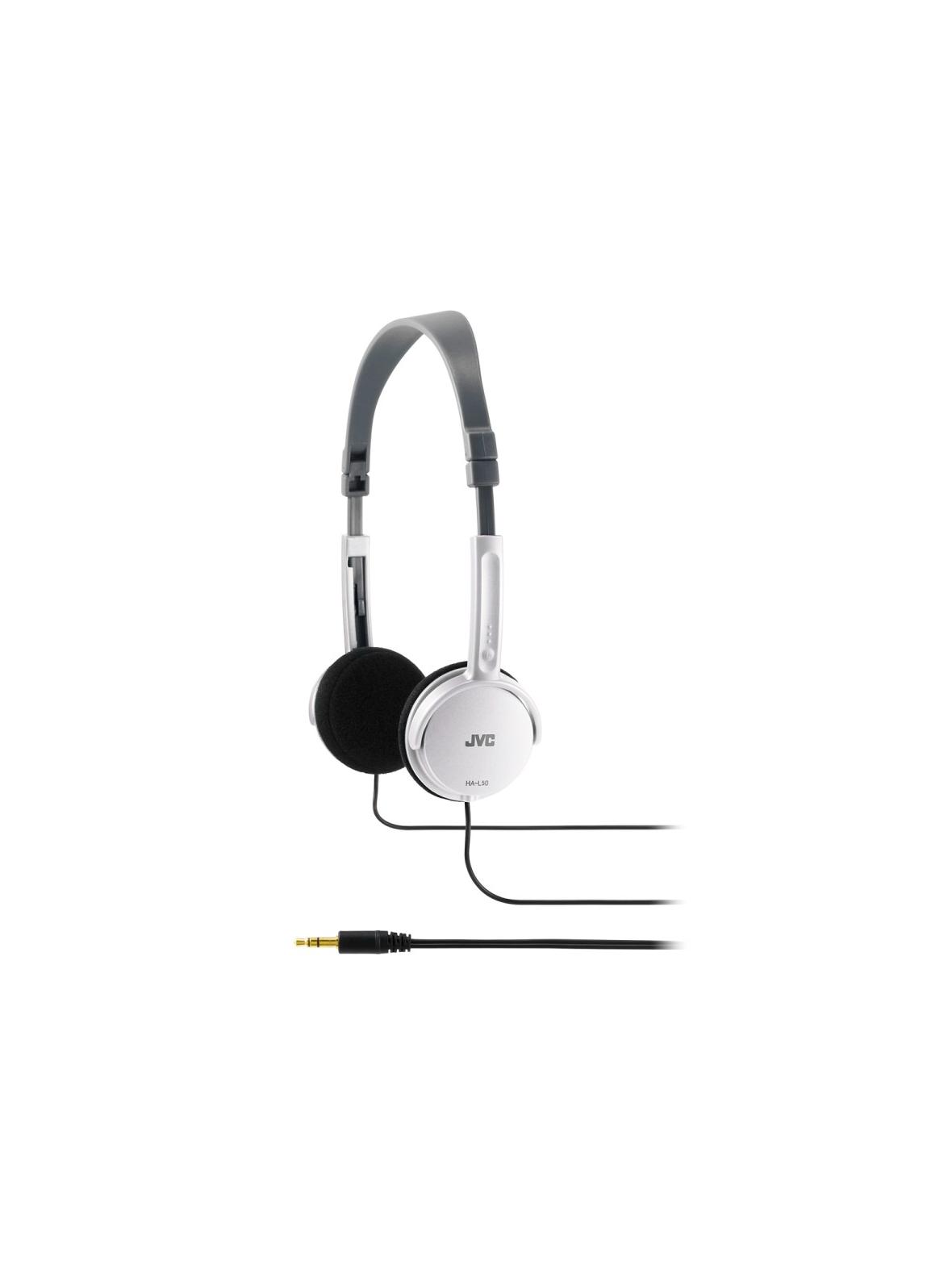 Słuchawki przewodowe nauszne JVC HAL-50-W białe