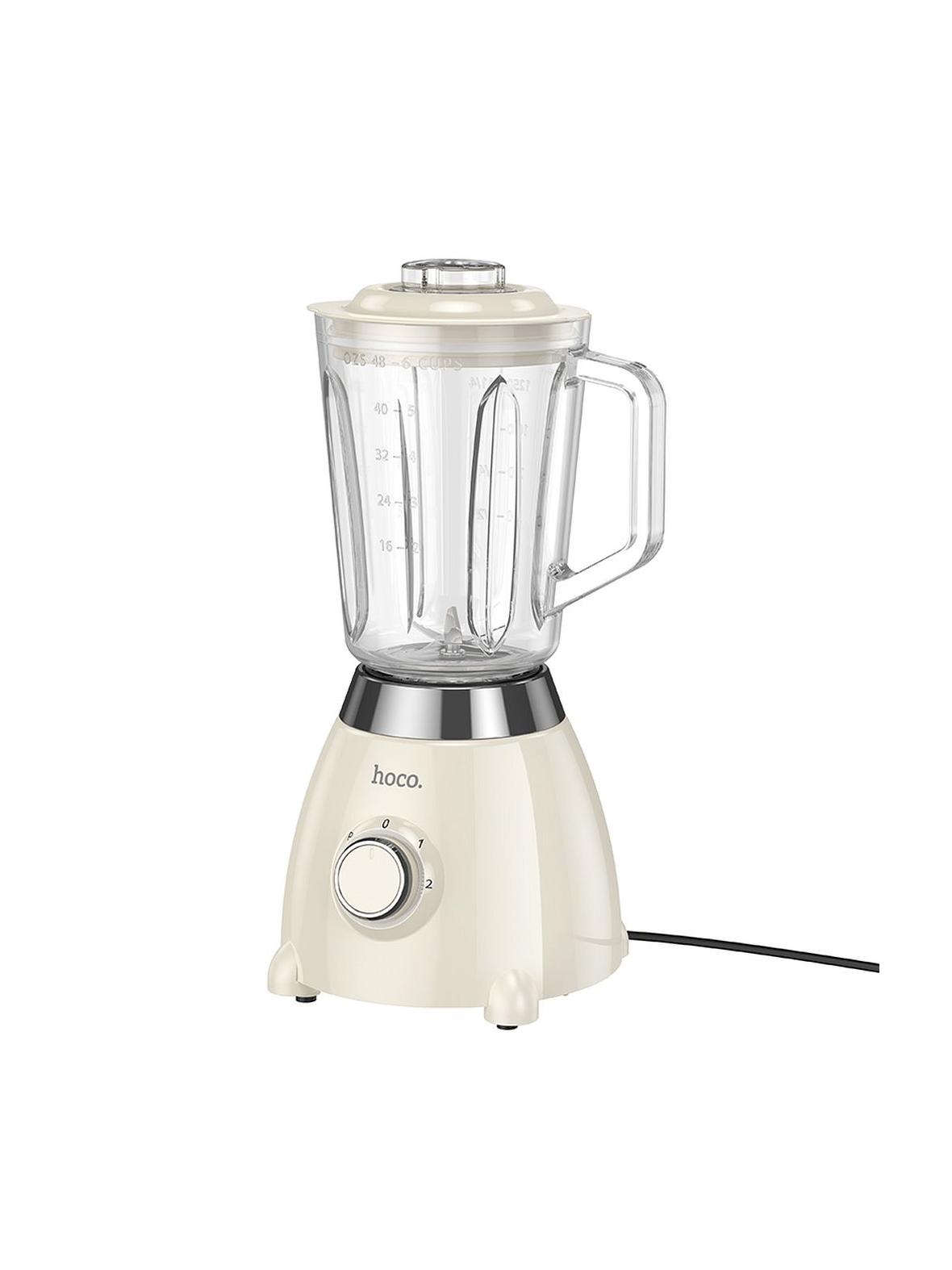 Blender kielichowy Hoco w stylu retro 1,5L HE33 biały