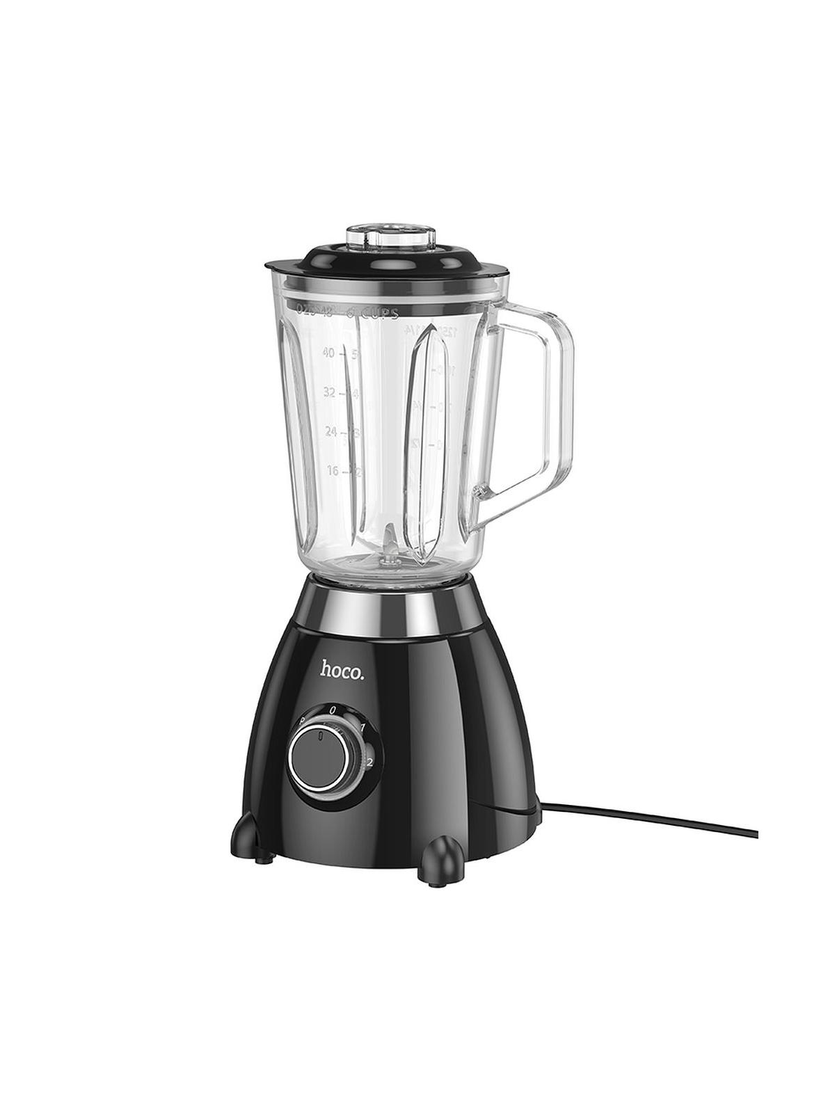 Blender kielichowy Hoco w stylu retro 1,5L HE33 czarny