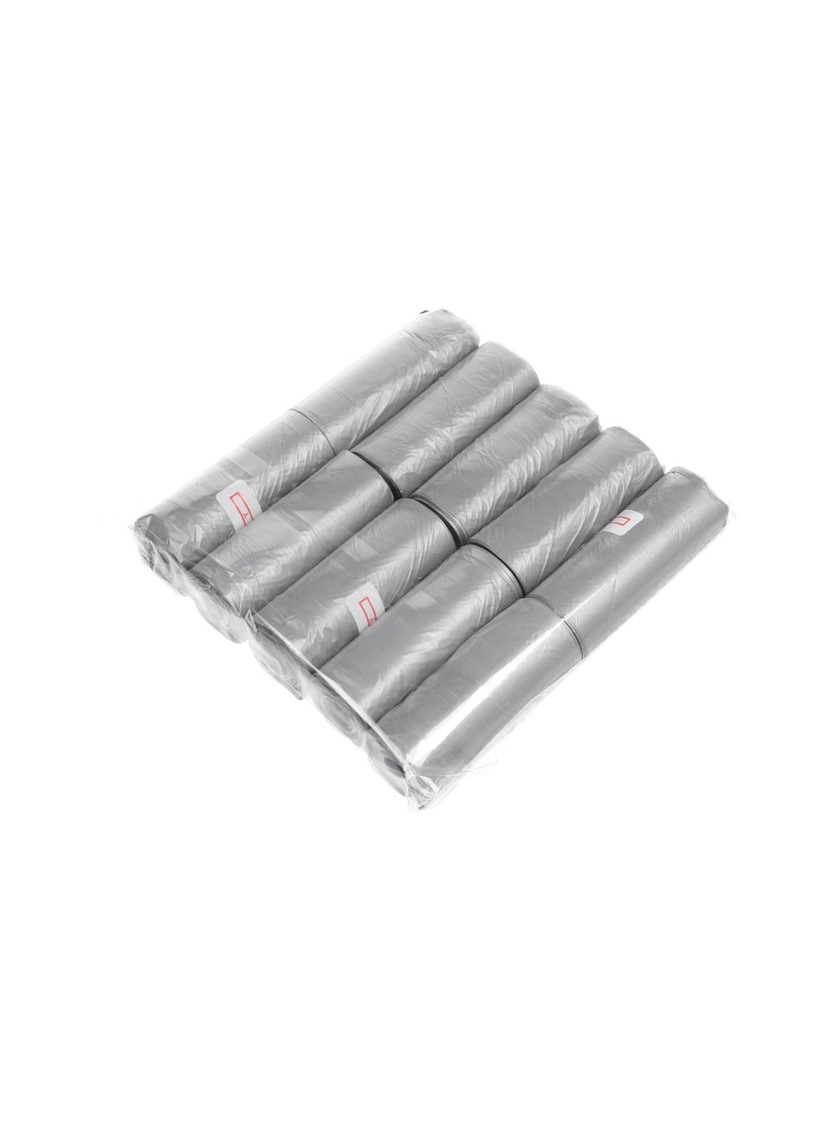 Worki na foliowe na psie odchody 10 rolek srebrne