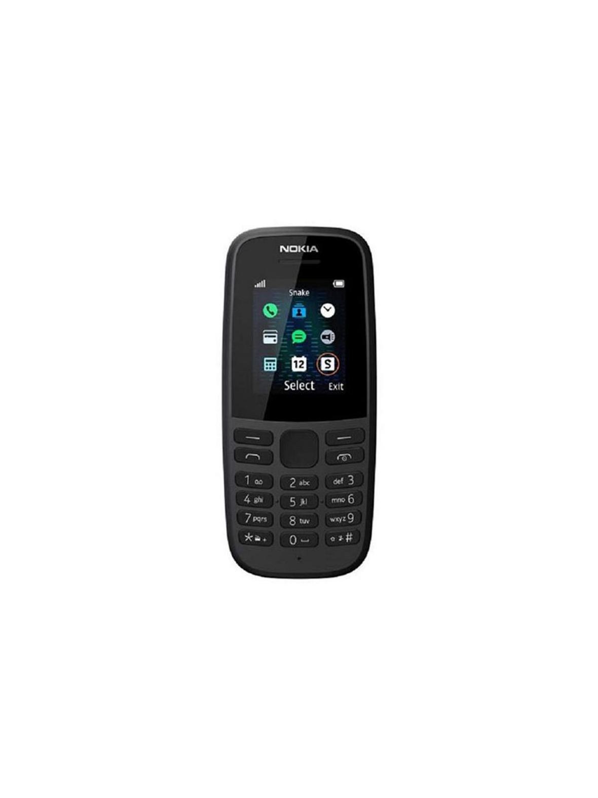 Telefon komórkowy Nokia 105 2019 2G Dual SIM czarny