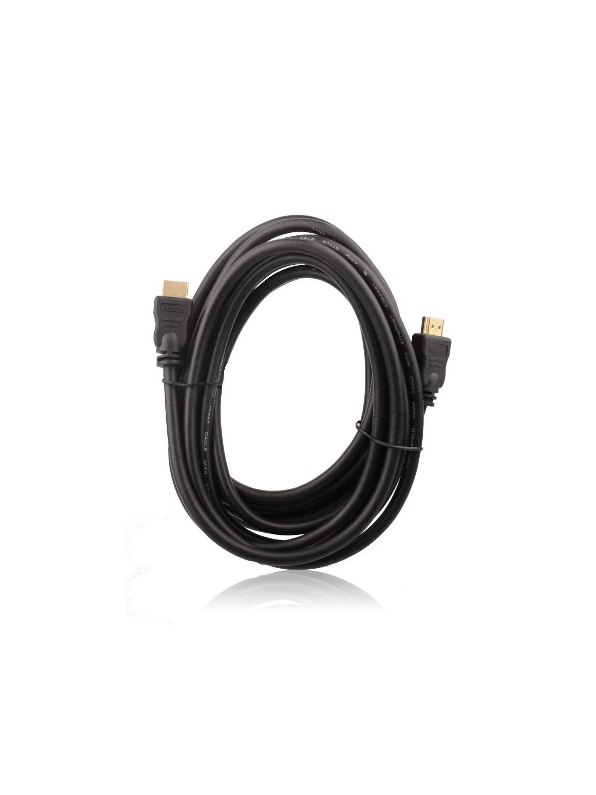 Kabel HDMI do HDMI 4K wer.1.4 AL-OEM-46 5 m czarny