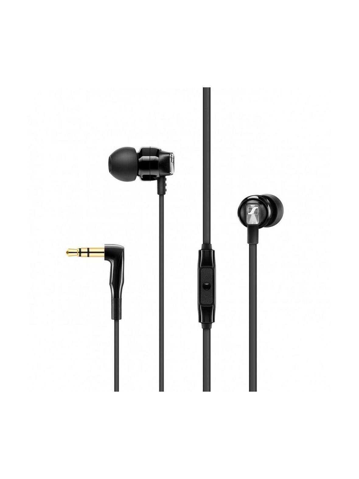 Słuchawki przewodowe douszne Jack 3,5 mm Sennheiser CX 300S czarne