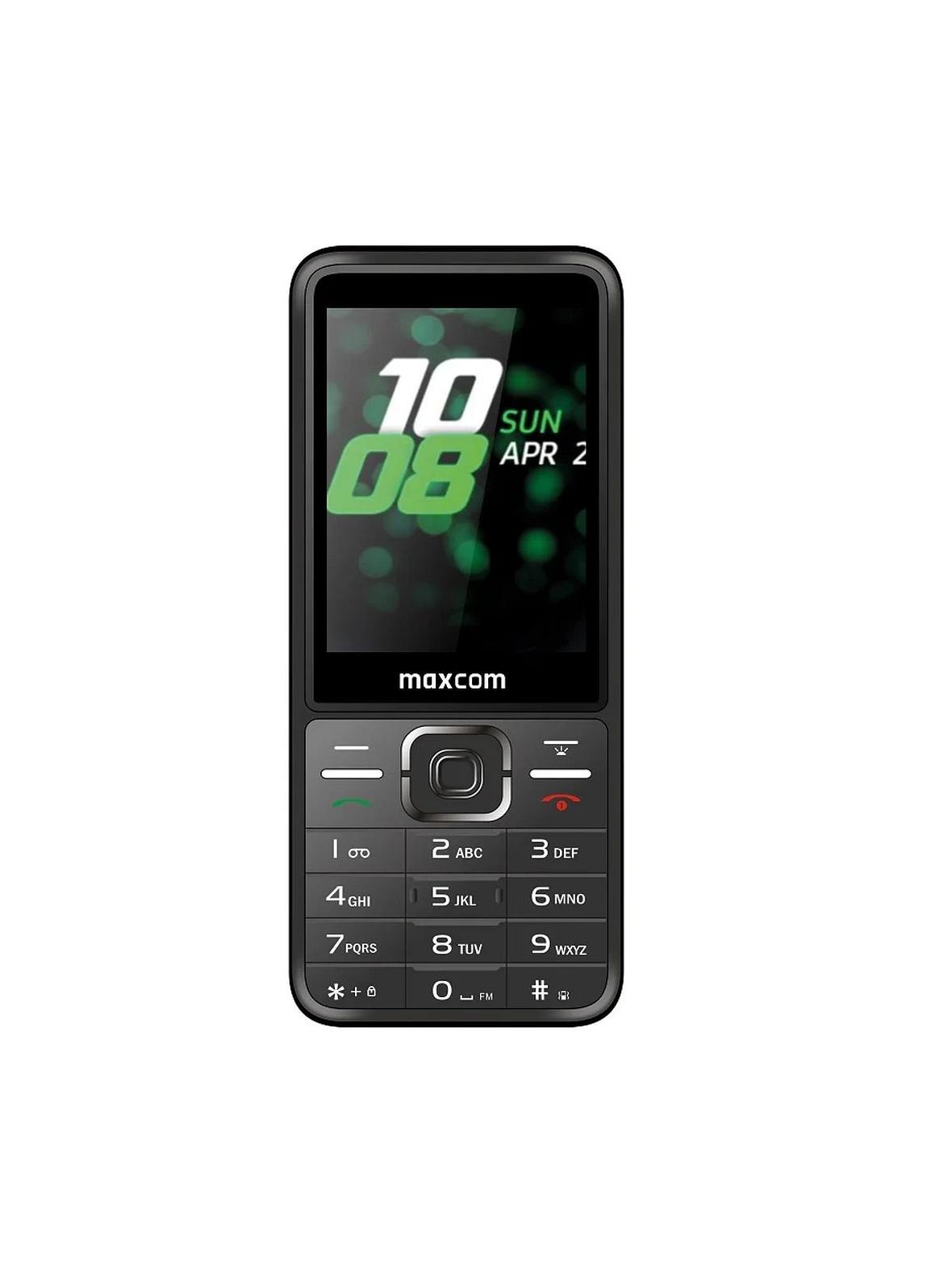 MAXCOM telefon komórkowy MM244 SE (L) czarny