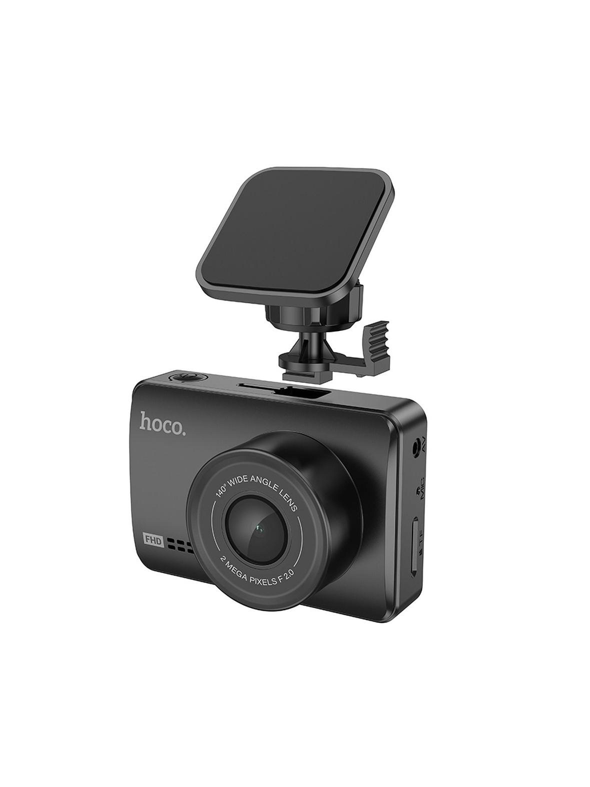 Kamera samochodowa Hoco z wyświetlaczem 2,45" 1080P/30fps DV2 czarna