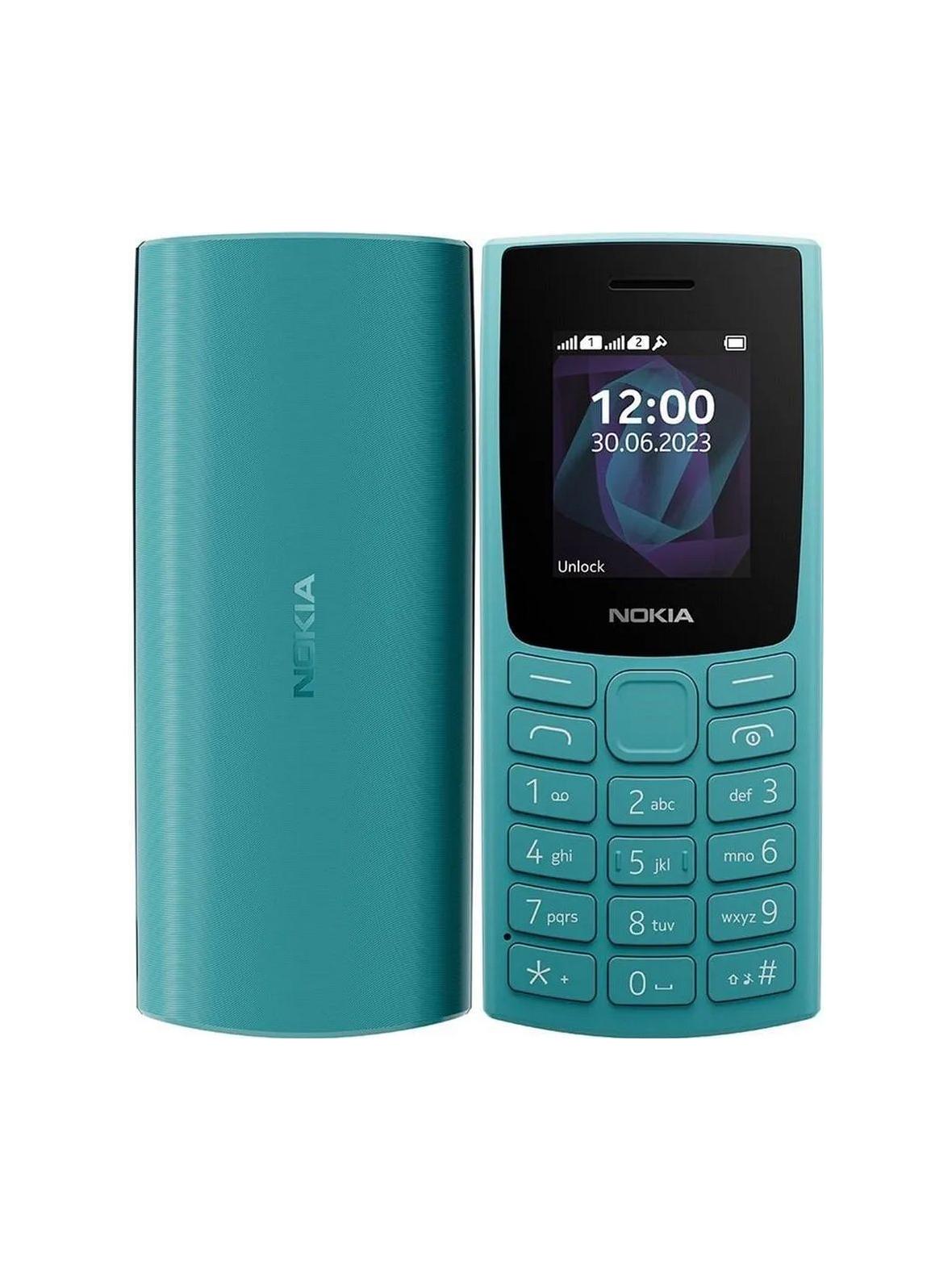 Telefon komórkowy Nokia 105 2021 Dual SIM 4G niebieski