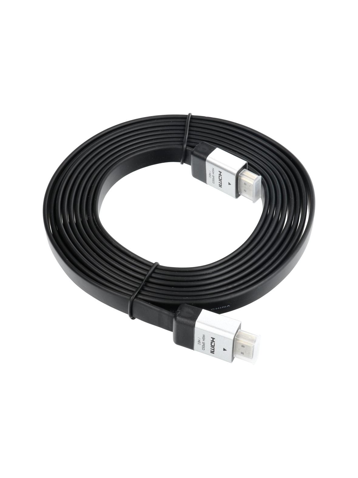 Kabel HDMI do HDMI 4K 60Hz High Speed with Ethernet wer. 2.0 BLISTER 3 m czarny