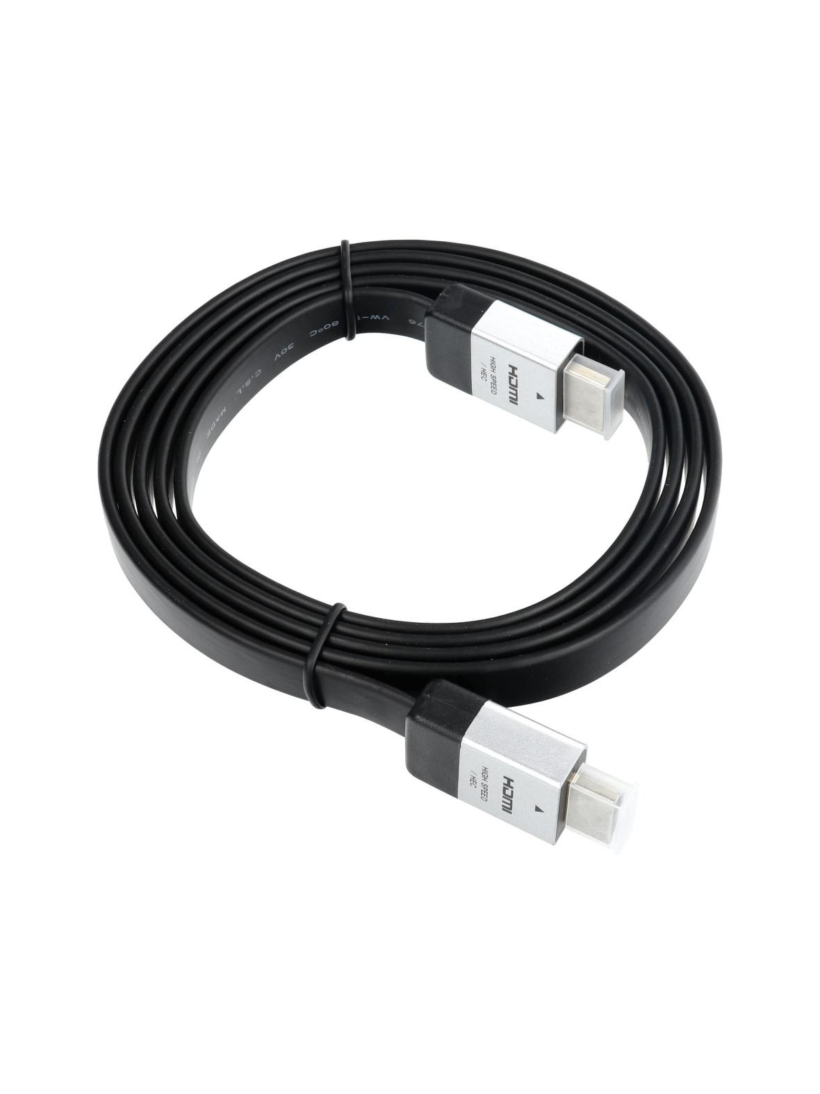 Kabel HDMI do HDMI 4K 60Hz High Speed with Ethernet wer. 2.0 BLISTER 1,5 m czarny