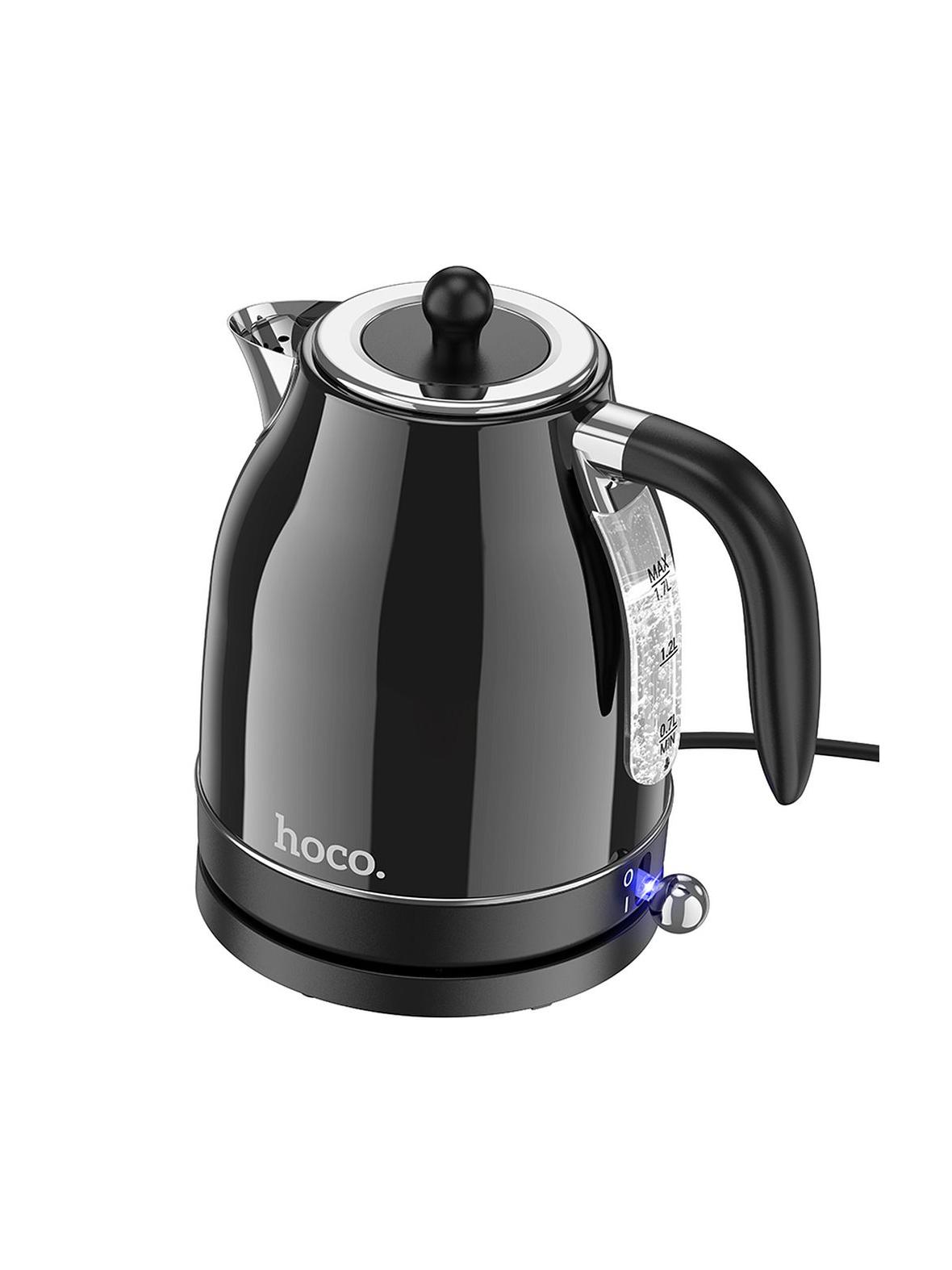 Czajnik elektryczny Hoco w stylu retro 1,7L HE10 czarny