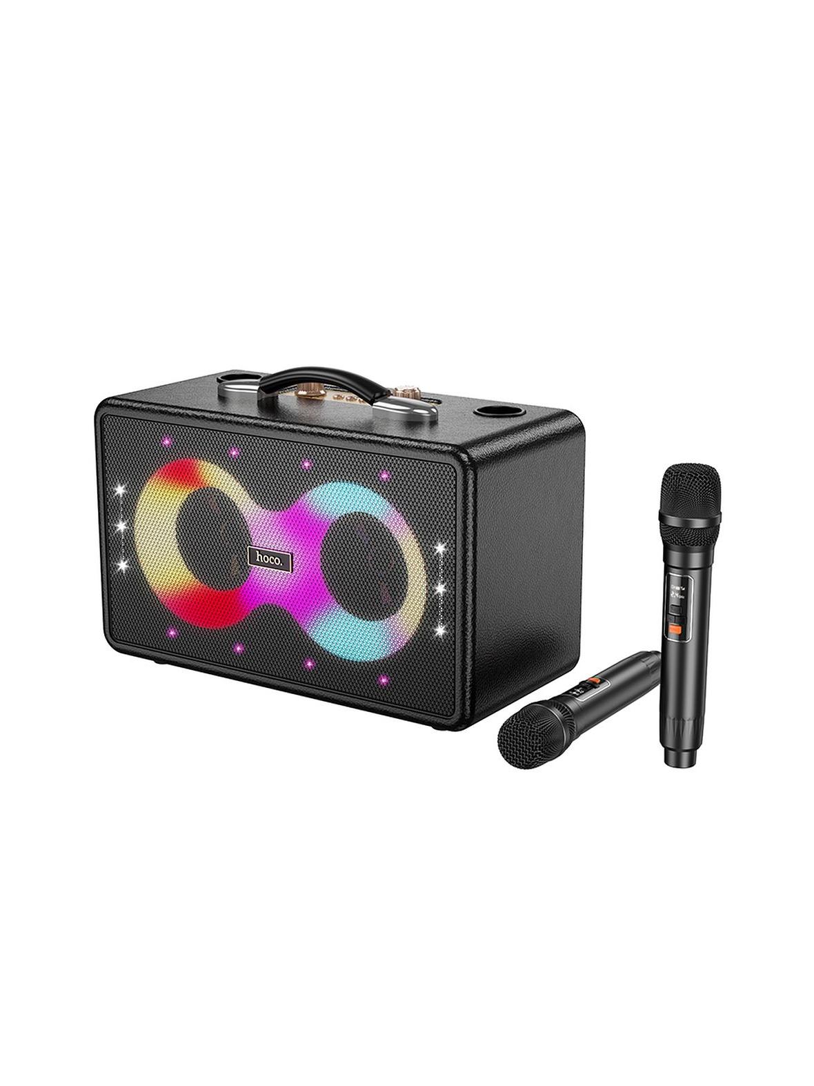 Zestaw do karaoke bluetooth 40W 6h Hoco HA8 czarny