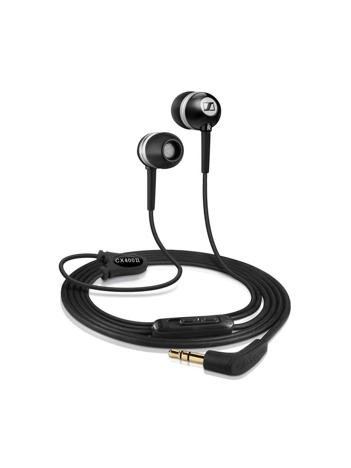 Słuchawki przewodowe douszne Jack 3,5 mm Sennheiser CX 400-ll Precision czarne