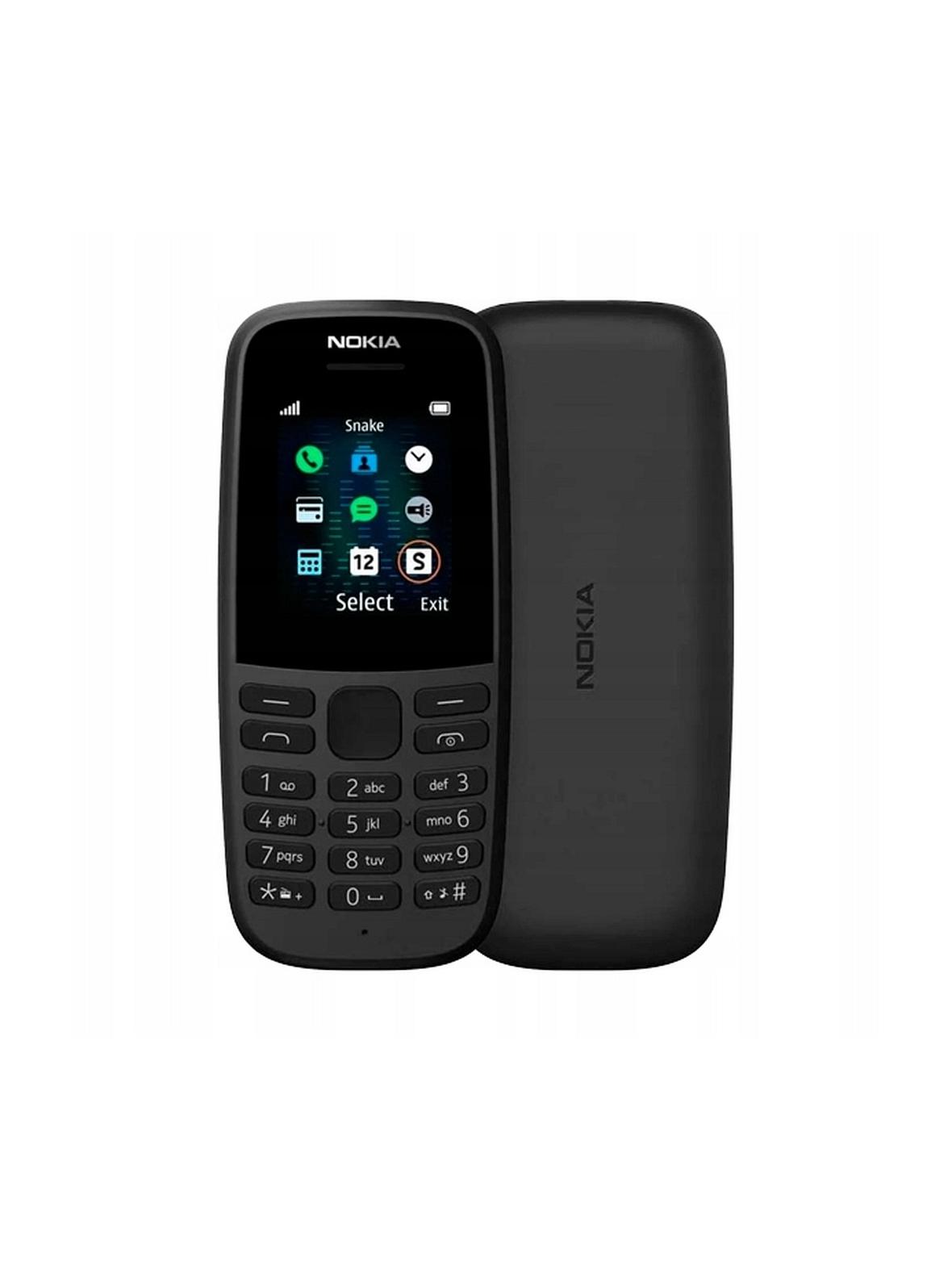 NOKIA telefon komórkowy 105 Single Sim czarny