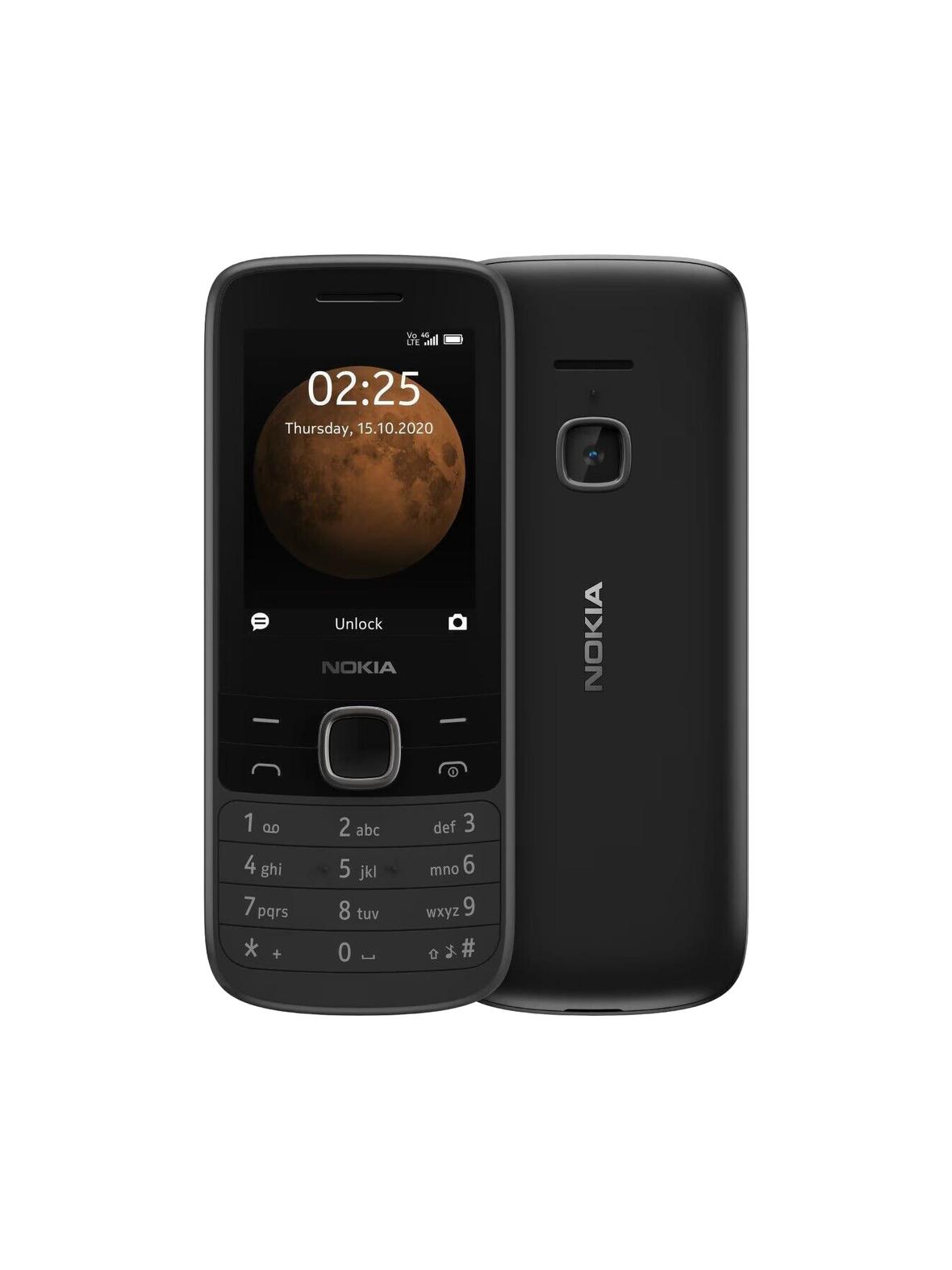 NOKIA telefon komórkowy 225 4G Dual Sim 128MB czarny