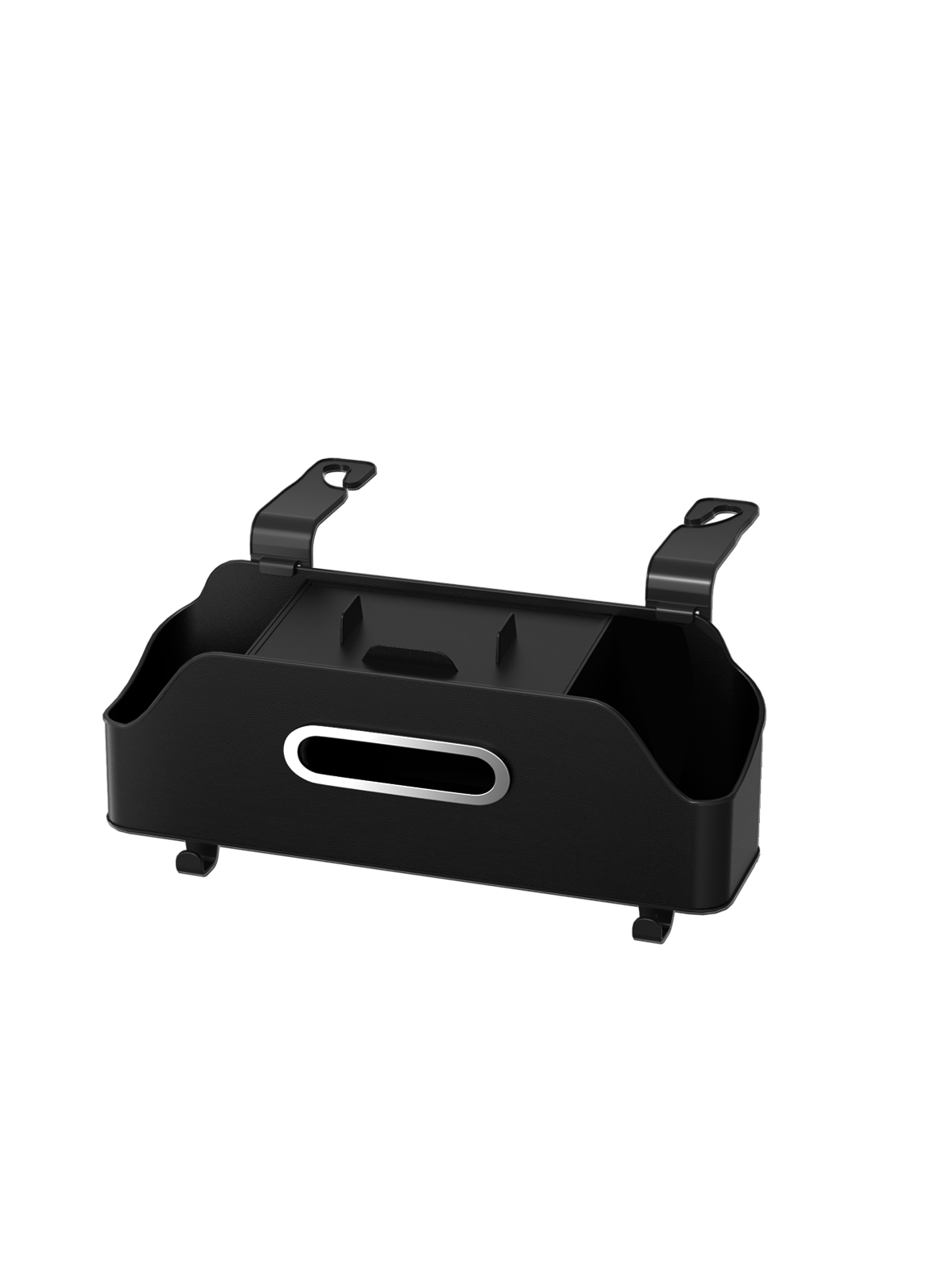 Organizer samochodowy na fotele przednie z przegródkami OXFORD czarny