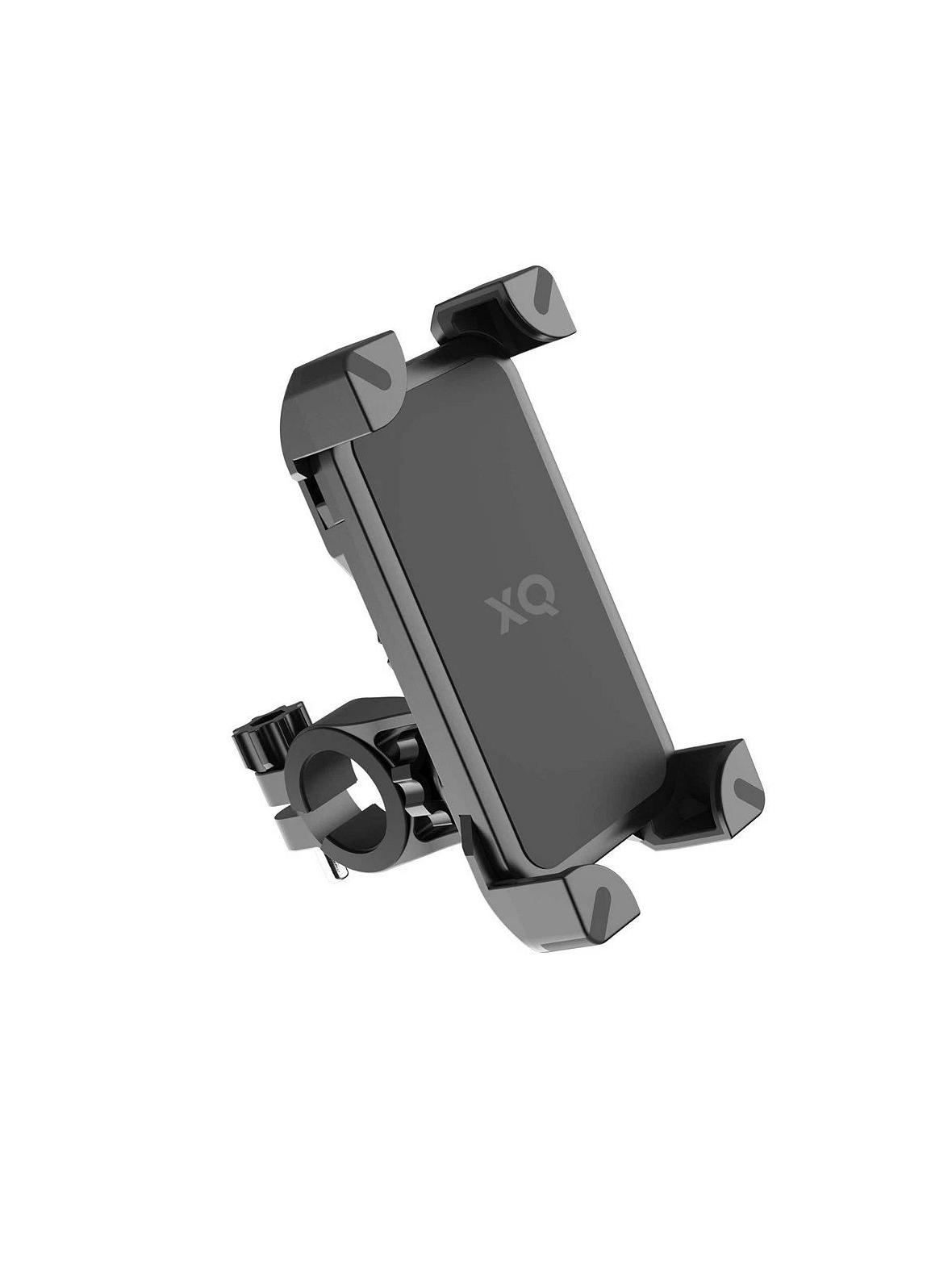 Uchwyt rowerowy XQISIT NP na kierownicę (5 - 7,7") czarny