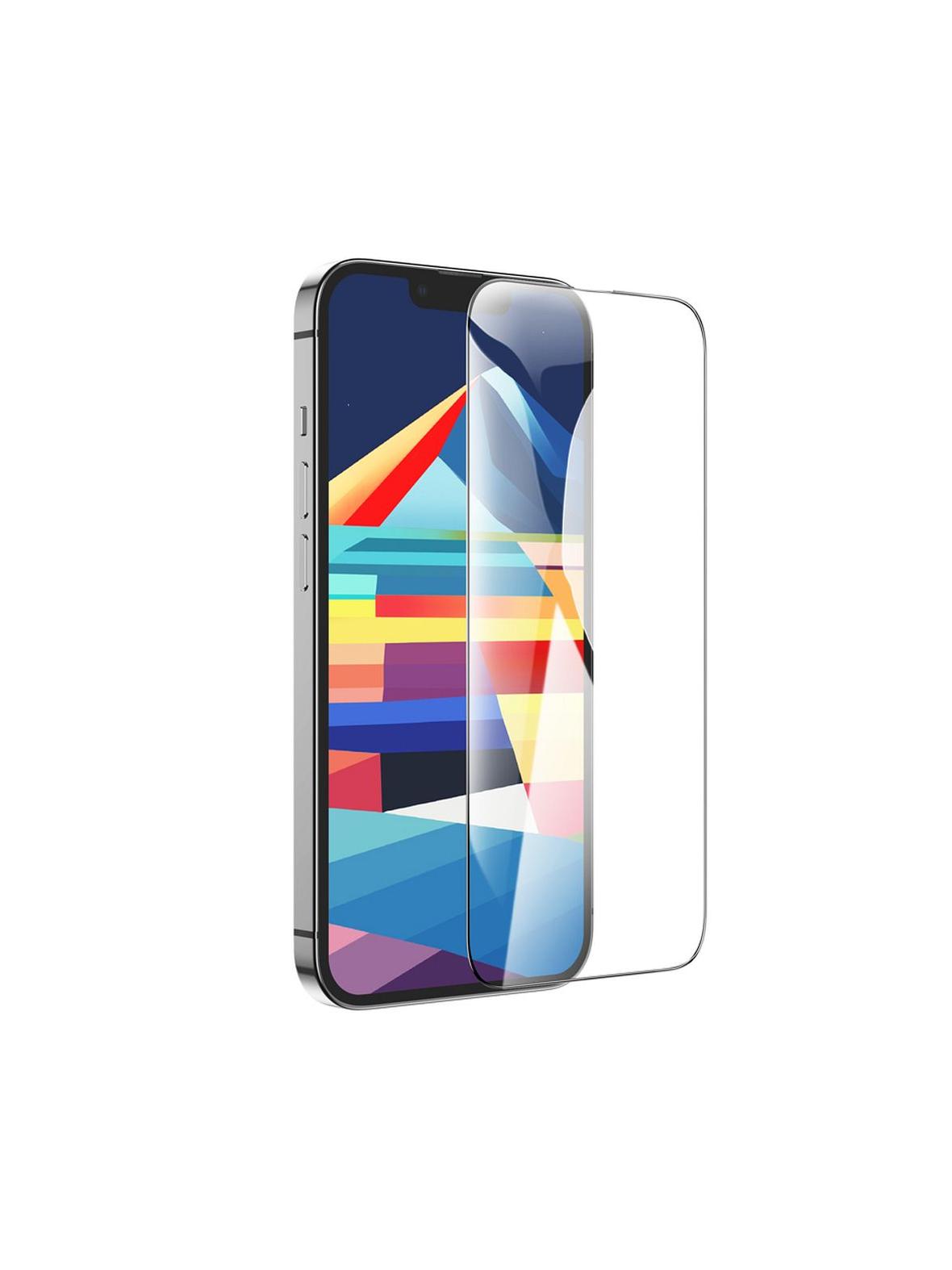 Szkło hartowane do iPhone 15 PLUS / 16 PLUS Hoco HD 5D Guardian shield 10 sztuk G14 czarne