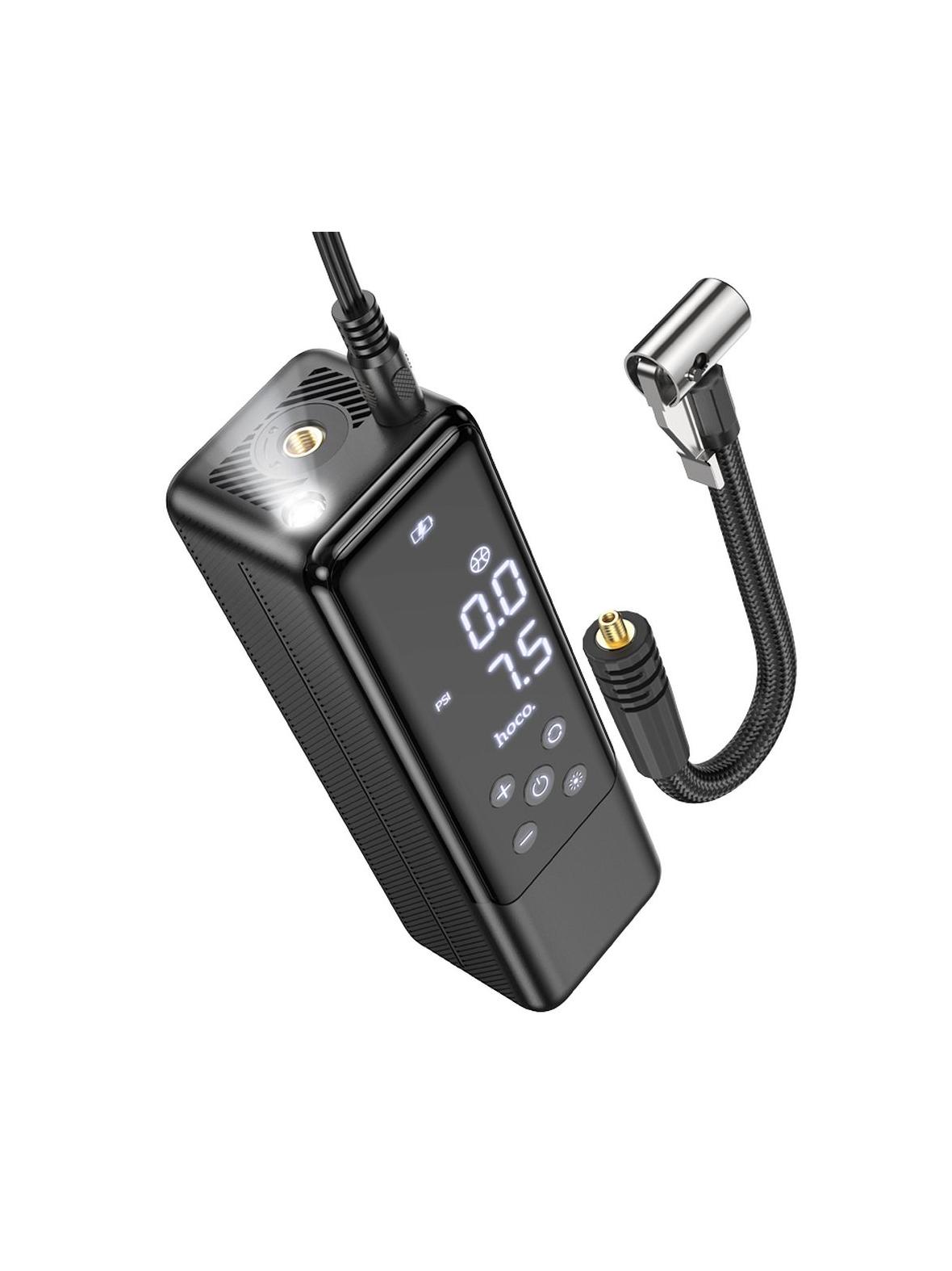 Kompresor samochodowy Hoco ZP5 czarny