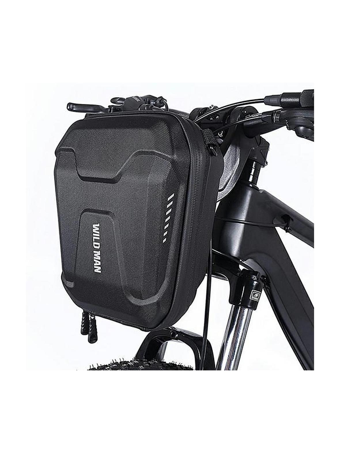 WILDMAN sakwa rowerowa na kierownicę na zamek E8 3L czarna