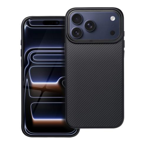 Etui na iPhone 17 PRO MAX Carbon Elite Mag Cover zgodny z MagSafe czarny