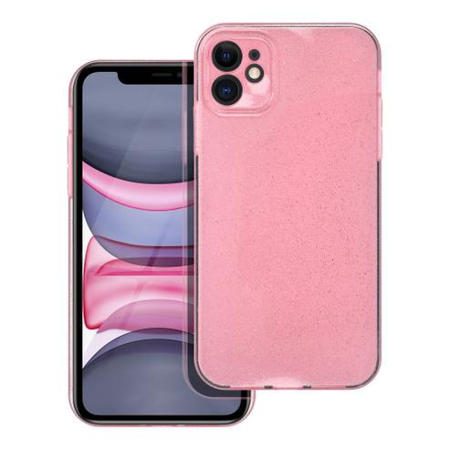Futerał do iPhone 11 Clear Case 2 mm Blink różowy