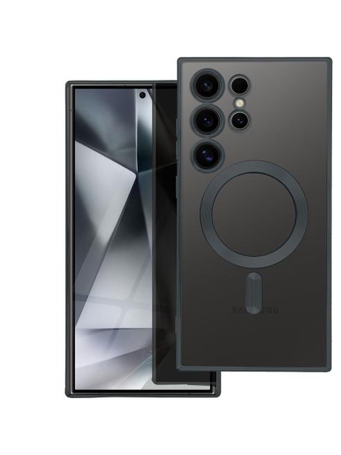 Futerał do Samsung A17 Electro Mag Cover zgodny z MagSafe czarny