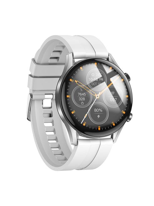 EOL Smartwatch Hoco 1,39" TFT IP67 z funkcją rozmowy Y7 PRO srebrny