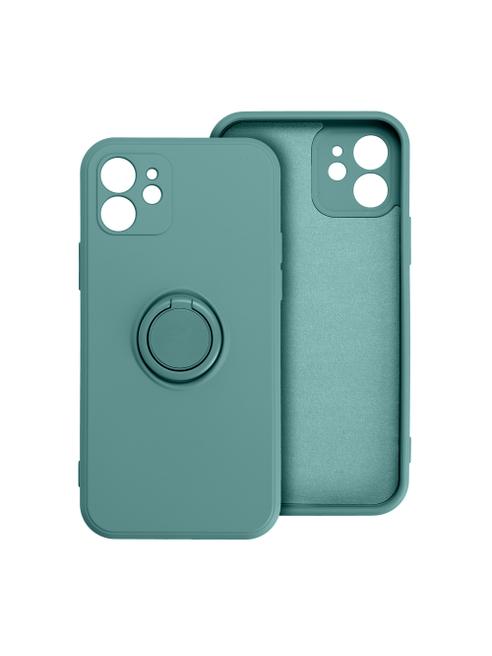 Futerał do Xiaomi Redmi NOTE 14 4G (GLOBAL - 164,84mm x 78,15mm x 8,16mm) Silicone Ring zielony