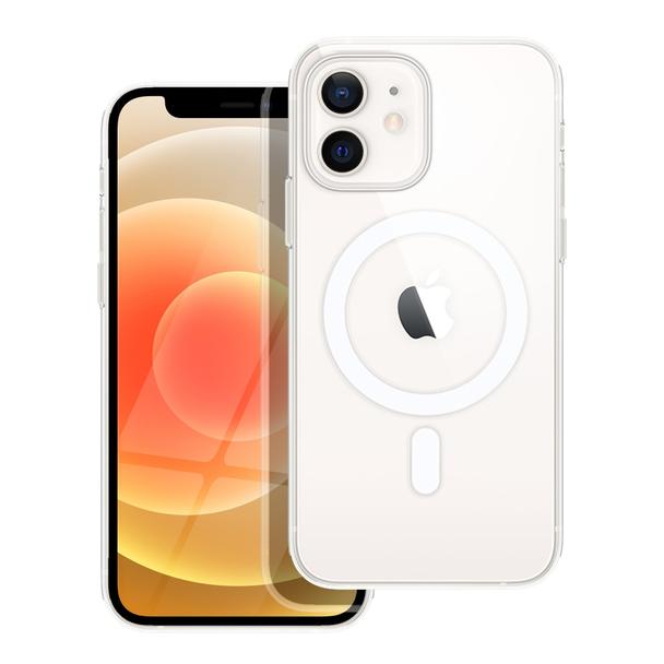 Futerał do iPhone 12 MINI Clear Mag Cover (STR) zgodny z MagSafe transparentny