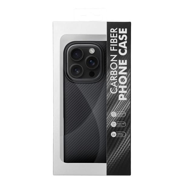 Etui na iPhone 14 Carbon Elite Mag Cover zgodny z MagSafe czarny