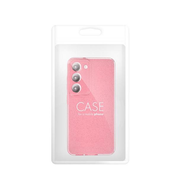 Futerał do Samsung S25 EDGE Clear Case 2 mm Blink różowy