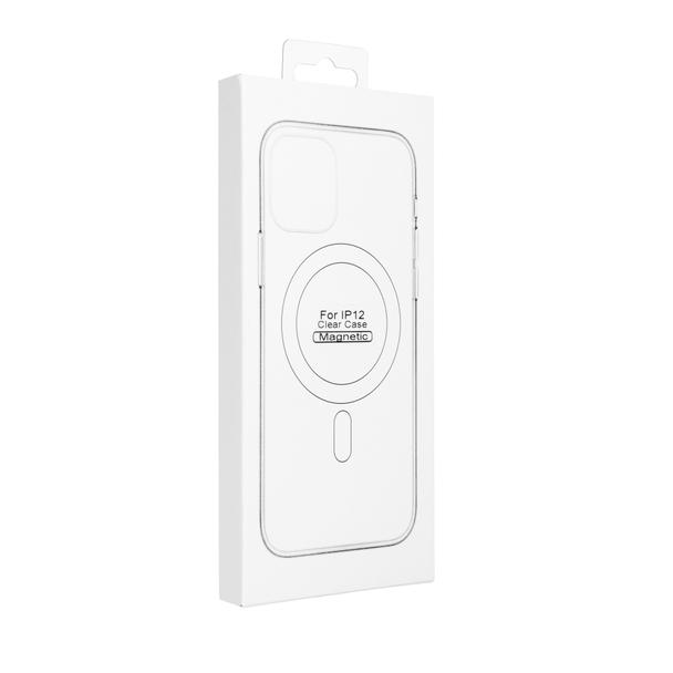 Futerał do iPhone 12 Clear Mag Cover (STR / CAMERA PROTECTION) zgodny z MagSafe  transparentny