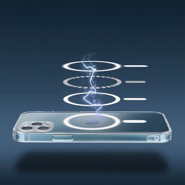 Futerał do iPhone 15 Clear Mag Cover (STR) zgodny z  MagSafe transparentny