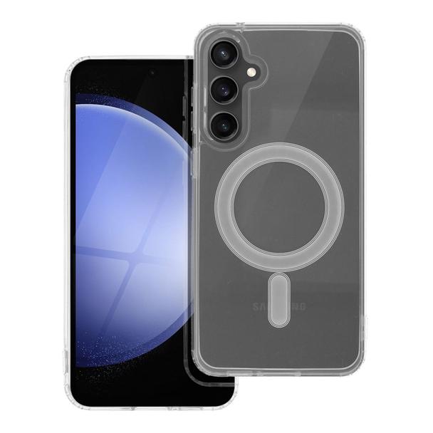 Futerał do Samsung S23 FE Clear Mag Cover (STR) zgodny z MagSafe transparentny