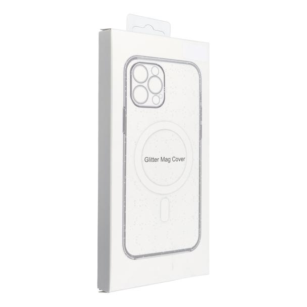 Futerał do Samsung S25 Clear Mag Cover (STR) zgodny z MagSafe transparentny glitter