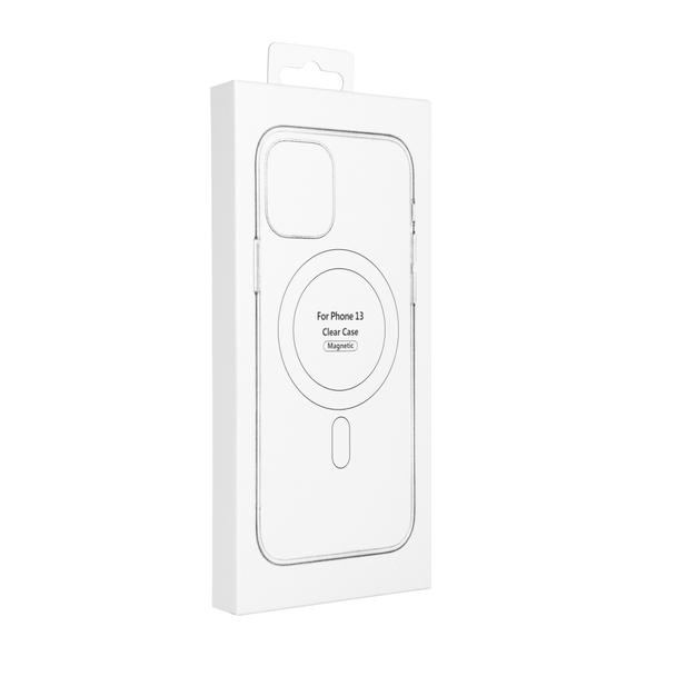 Futerał do iPhone 13 Clear Mag Cover (STR / CAMERA PROTECTION) zgodny z MagSafe  transparentny