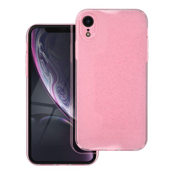 Futerał do iPhone XR Clear Case 2 mm Blink różowy