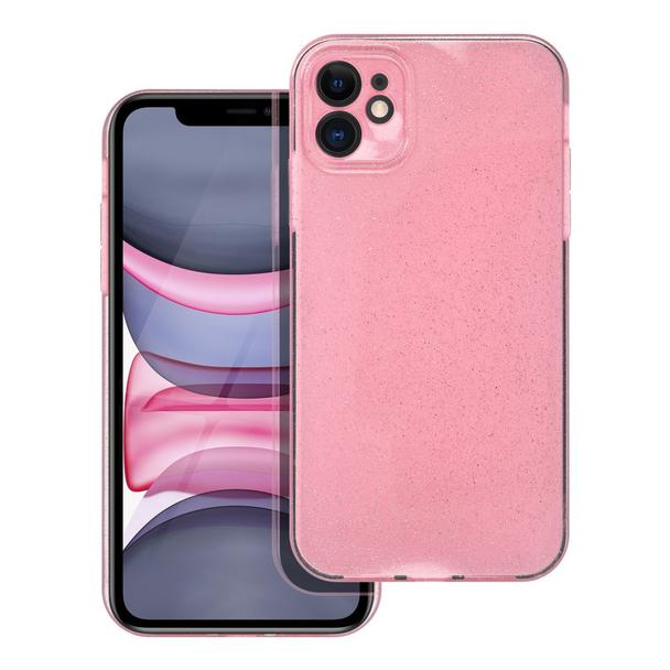 Futerał do iPhone 11 Clear Case 2 mm Blink różowy
