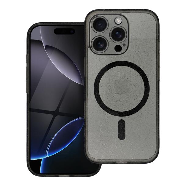 Futerał do Samsung S26 PLUS Clear Mag Cover (STR) zgodny z MagSafe czarny glitter