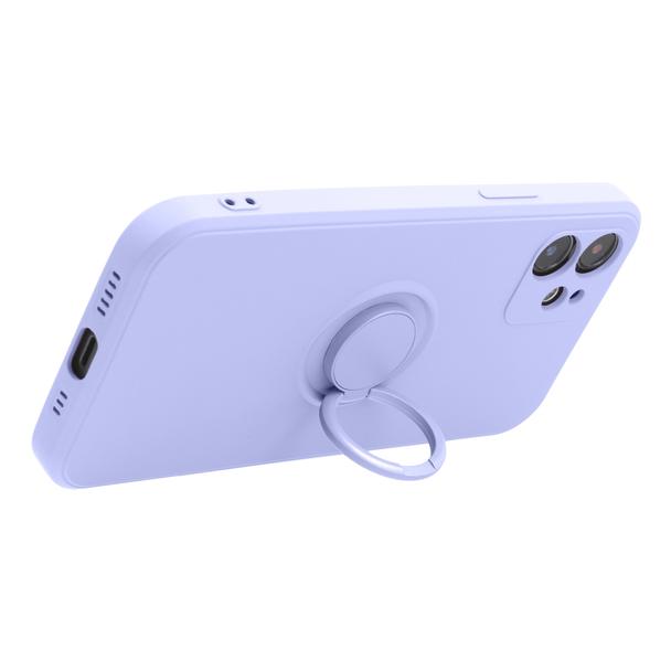 Futerał do Xiaomi Redmi Note 14 PRO 4G Silicone Ring fioletowy