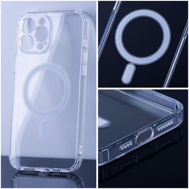 Futerał do Samsung S23 FE Clear Mag Cover (MID) zgodny z MagSafe transparentny