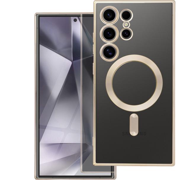 Futerał do Samsung S26 PLUS Electro Mag Cover zgodny z MagSafe złoty