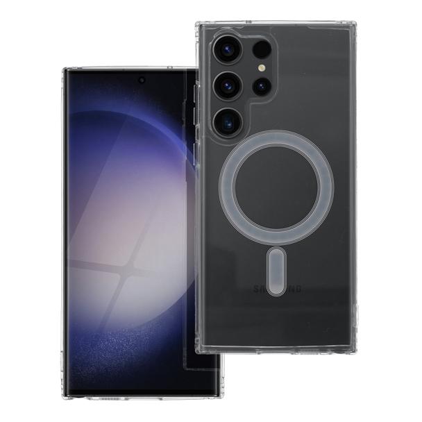 Futerał do Samsung S23 ULTRA Clear Mag Cover (STR) zgodny z MagSafe transparentny